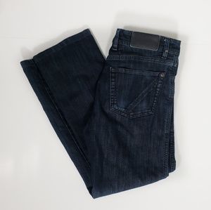 Z Zegna Mens Jeans Straight Fit Dark Wash